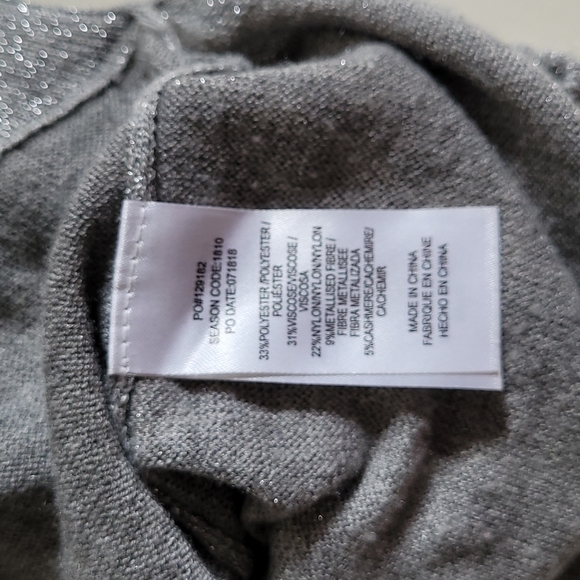 Splendid Maternity sweater in grey/silver - Picture 5 of 5